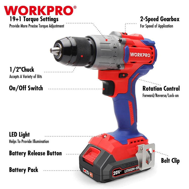 Cordless Drill Set 2