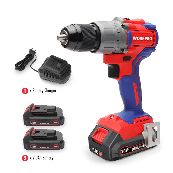 20V Cordless Brushless Drill Set
