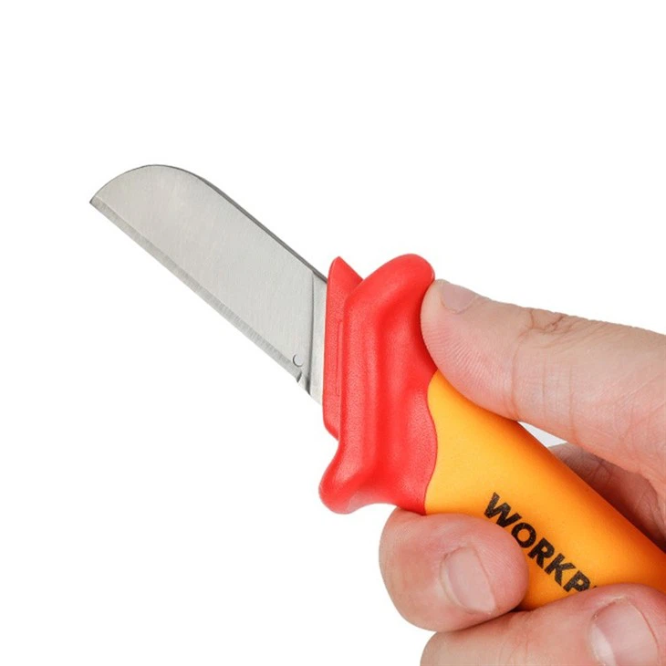 WORKPRO INSULATED CABLE KNIFE(STRAIGHT)50X180MM factory