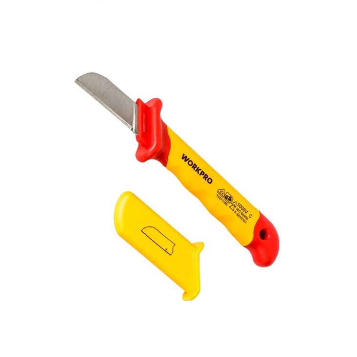 WORKPRO INSULATED CABLE KNIFE(STRAIGHT)50X180MM high quality